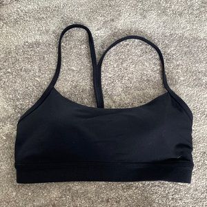 Lululemon black sports bra